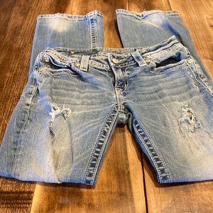 Women’s Signature Boot Cut Distressed MissMe Jeans